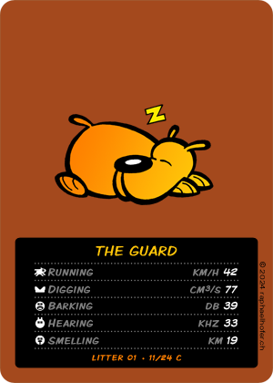 loldog TCG 11 Guard