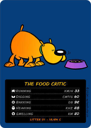 loldog TCG 12 Food Critic