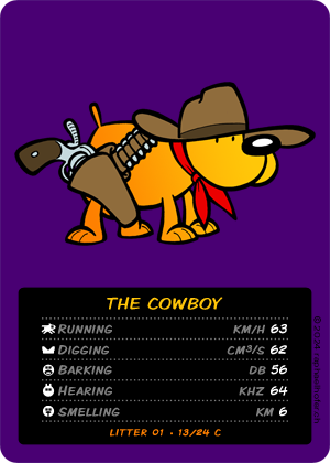 loldog TCG 13 Cowboy