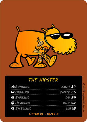 loldog TCG 19 Hipster