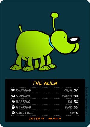 loldog TCG 26 Alien