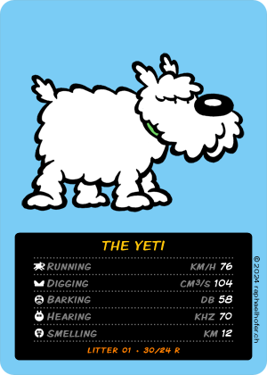 loldog TCG 30 Yeti